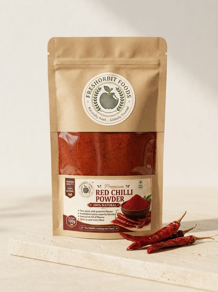 Artisanal Malvani Sun-Dried Red Chilli Powder